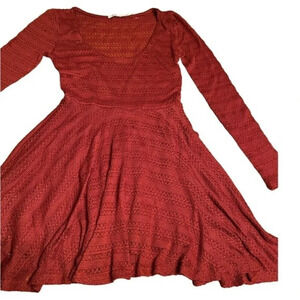 Kimchi Blue knit long sleeve dress, size Small
